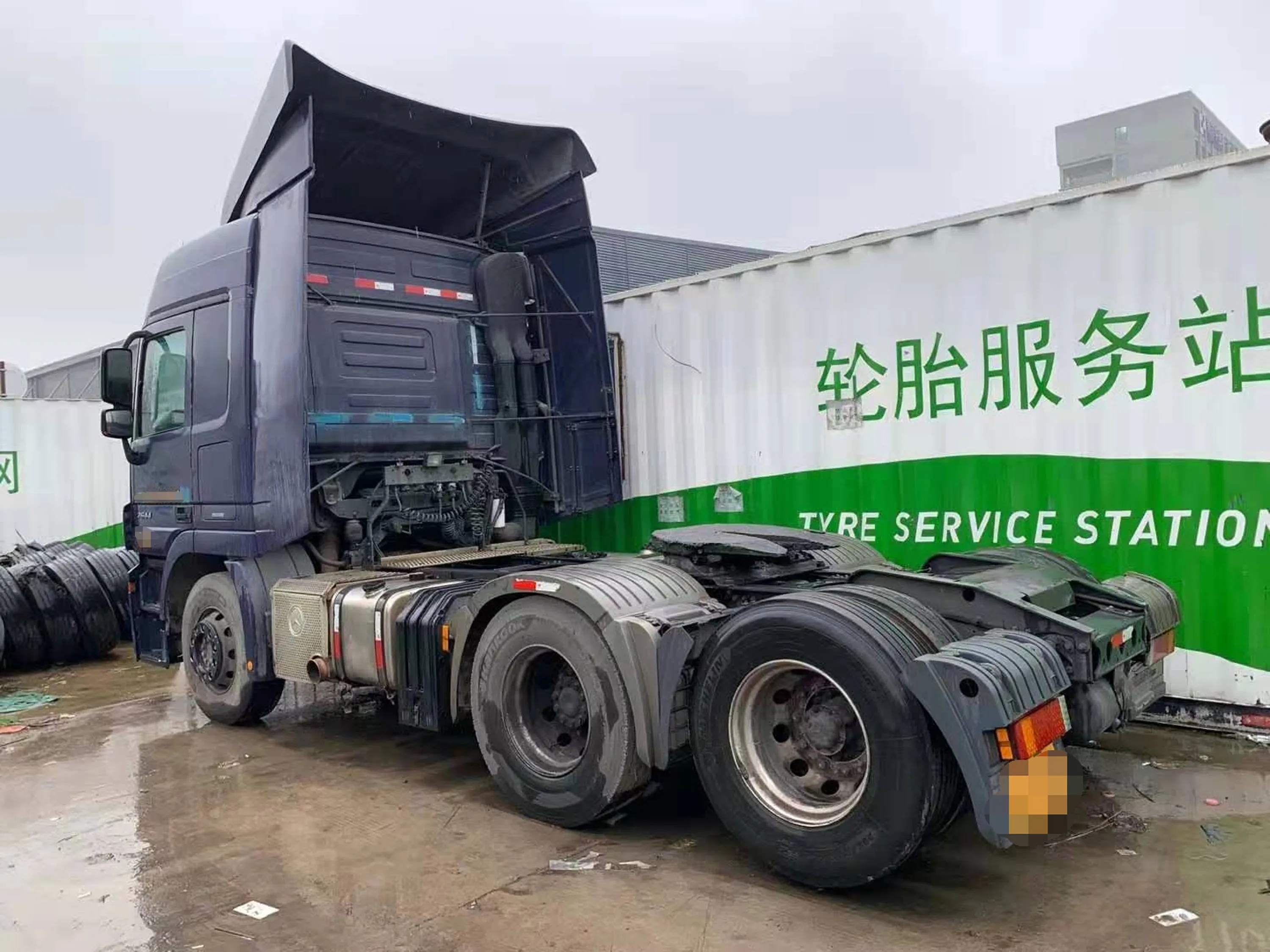  2021 вторая рука mercedes actros 2644 тяжелых грузовиков с прицепом 440hp 6x2R тягач для