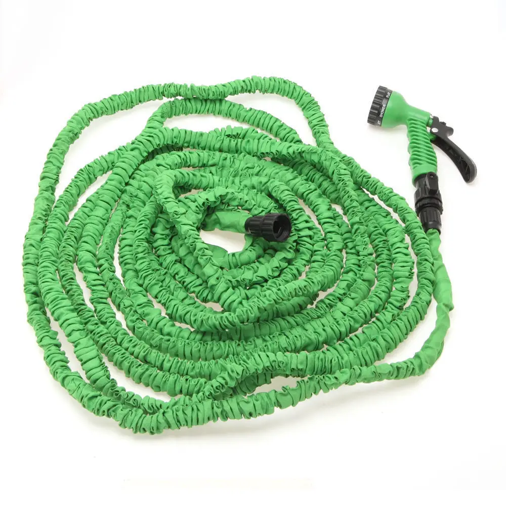 2020 Expandable Retractable Assemble Garden Water Hose Outdoors Lawn 50 & 75 ft latex fabric expandable  garden water hose