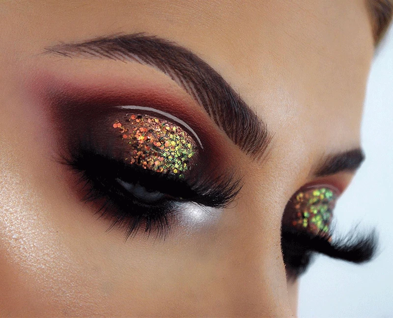 Neutral Duochrome Eyeshadow Make Your Own Private Label 8 colors  High pigment Glitter Single Chameleon Pressed Eyeshadow