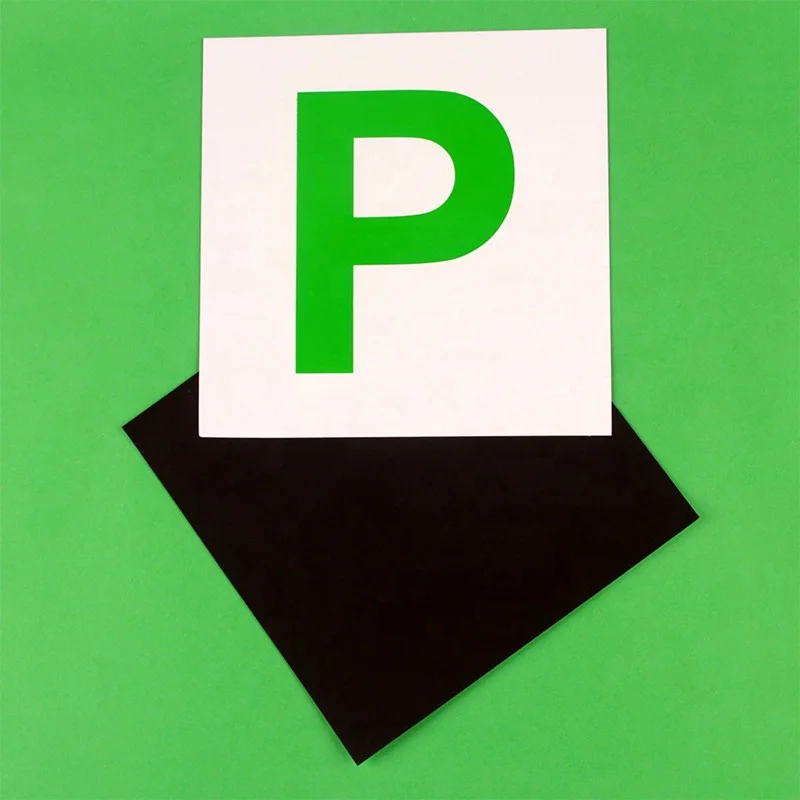 Customizable Fully Magnetic Car P Plates Magnetic P Plates For Car UK