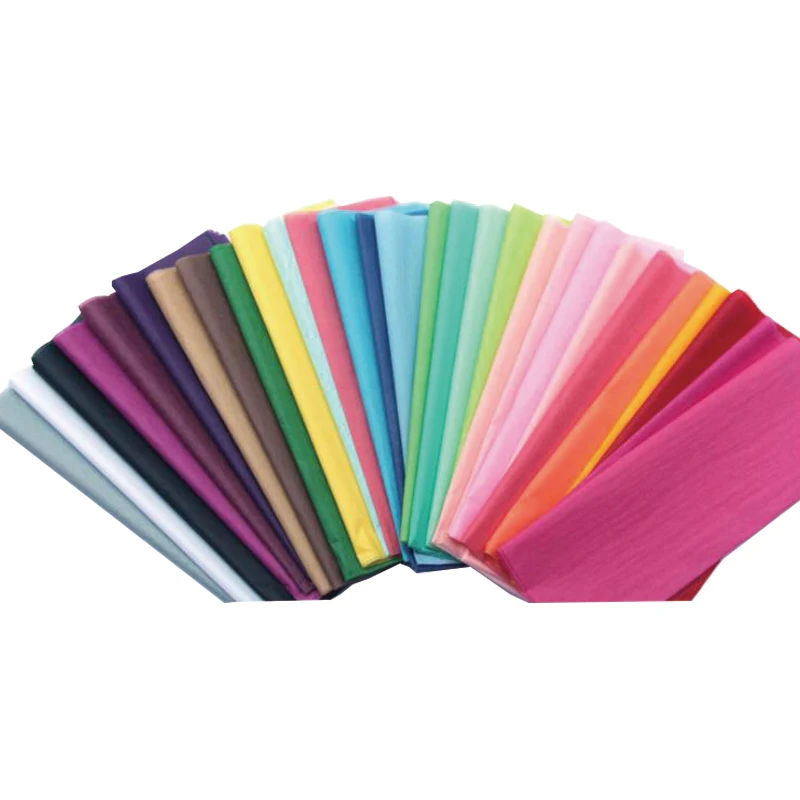 Заводская точечная Высококачественная цветная оберточная бумага 17 г/кв. М 70*50 см, упаковка в полиэтиленовый пакет, складная цветная оберточная бумага