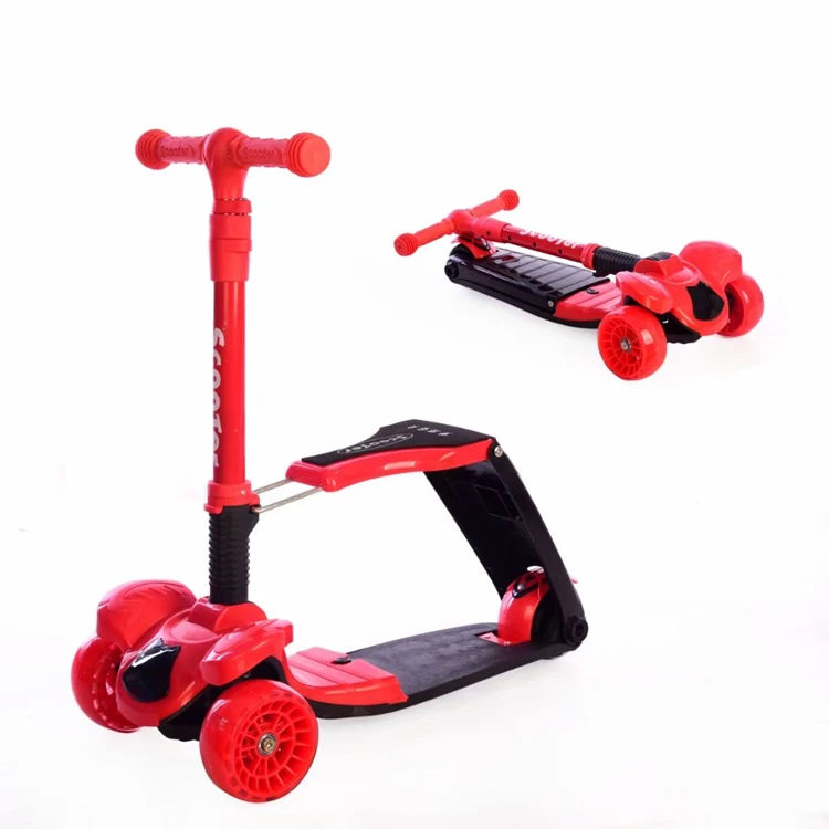 CE children foldable mini  scooter/cheap plastic child scooter kid kick/lightweight self balancing child kick scooter