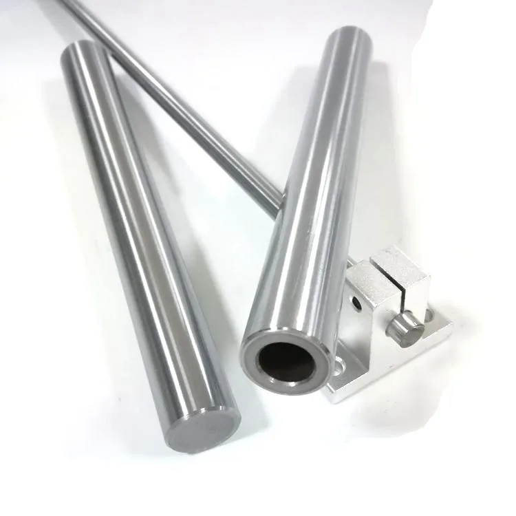 SUJ2 bearing steel hollow shaft dia12 hard Chrome shaft rod for cnc machines