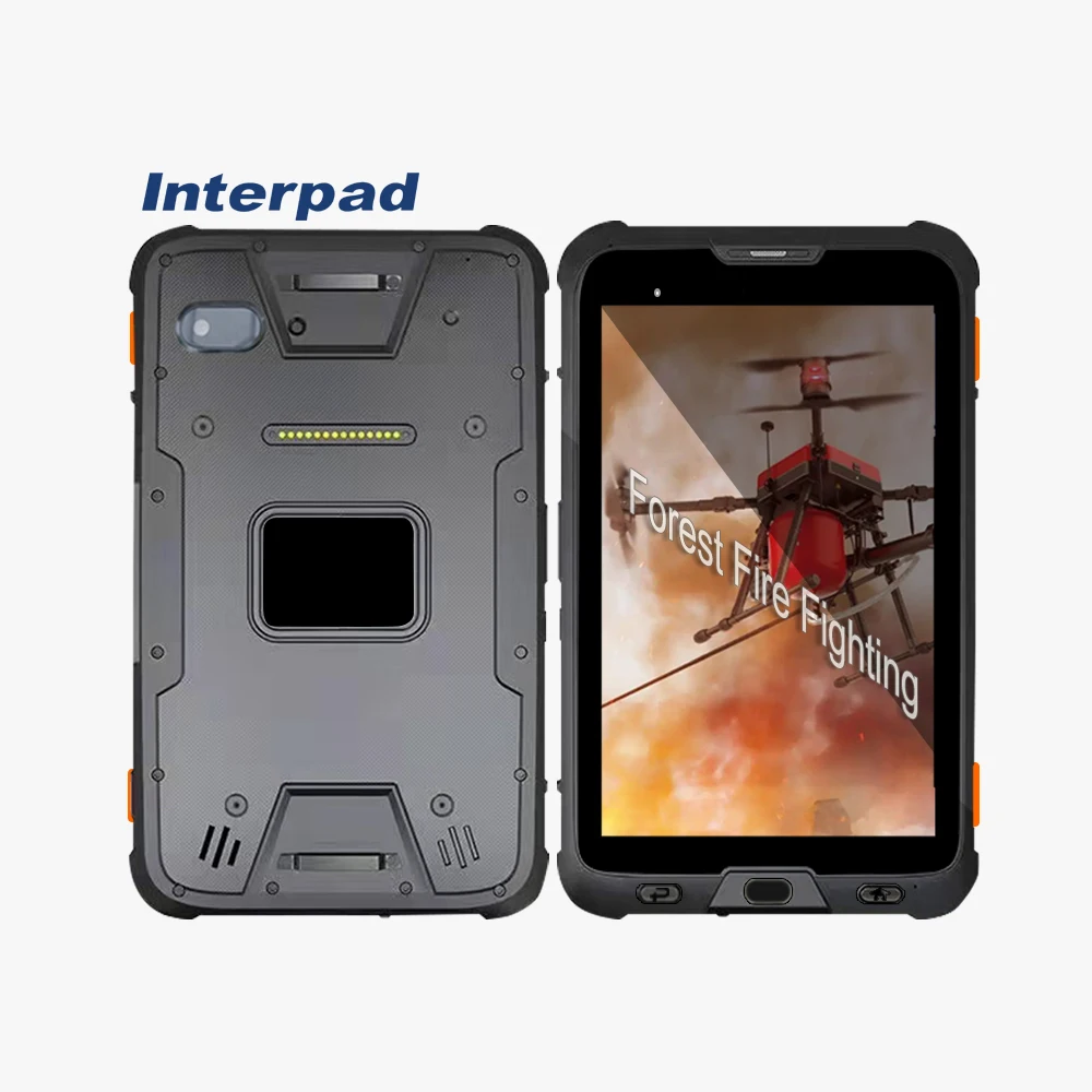 Interpad Battery 3.7V 8 inch Android Rugged Tablet Cellphones For Logistic And Warehouse Management
