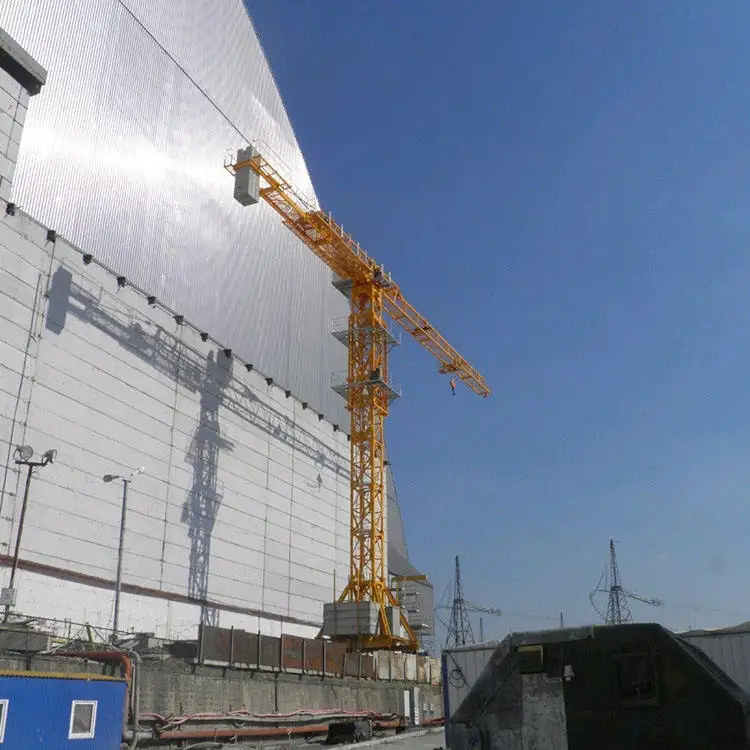 Cheap Price Flat Top Tower Cranes 25 Ton Used Machinery Potain Crane