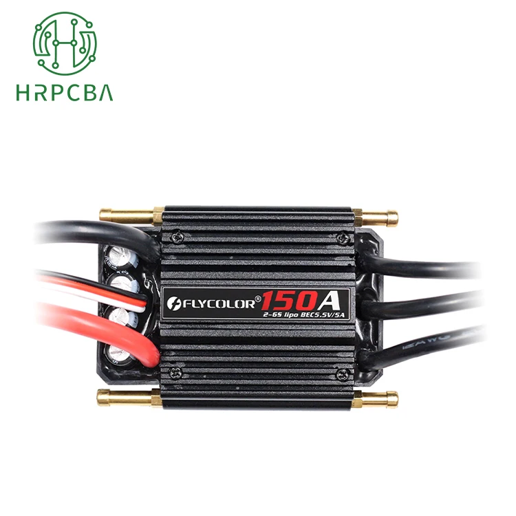 Регулятор скорости Flycolor 70a бесщеточный Esc поддержка 2 6s Bec 5 В/5 А для модели корабля лодки с дистанционным