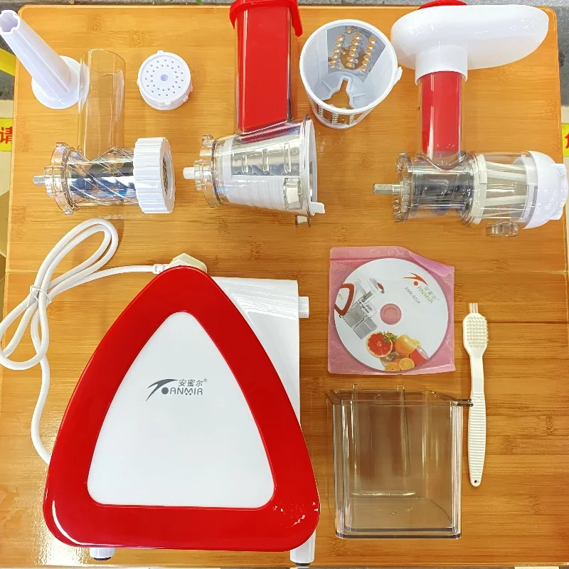 Hot Sale Multifunction  ANMIR Fruit Vegetable Portable 150W Slow Juicier Juicer Extractor Machine