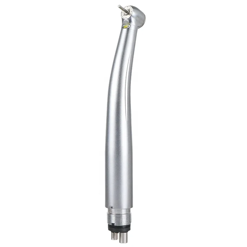 Dental Handpieces Push Button Turbine 5 Water Spray 4 holes Shadowless 5 Led Light High Speed Dental Handpiece