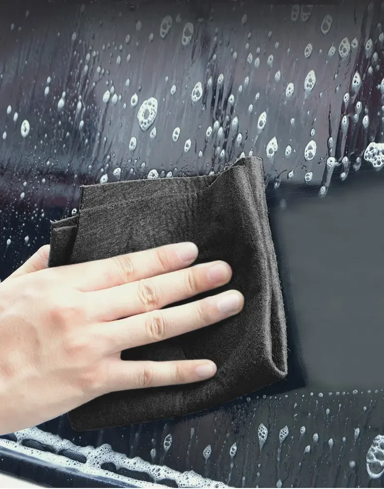 Thickened absorbent rag magic cloth rag glass cleaning household bathroom mirror cleaning cloth