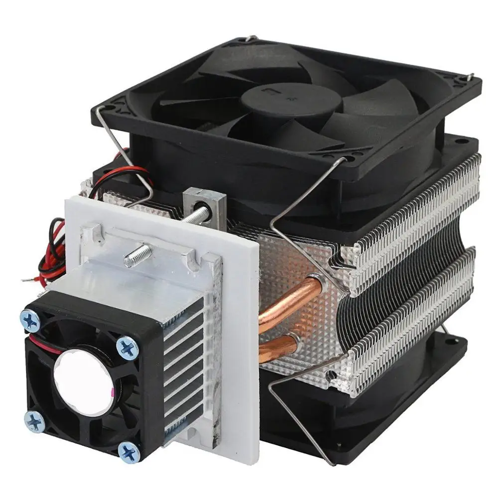 72W Semiconductor Air Conditioner Peltier Cooling Unit 12V Module Peltier Thermoelectric Cooler
