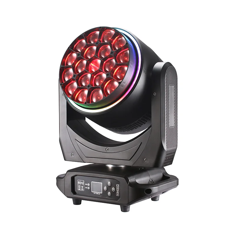 MITUSHOW New light LED 19x40W 4 in 1 Moving headlight high power led light dmx 512 RGBW large bee eyes with aperture