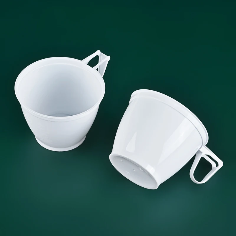 PP Plastic Cup 30 32 40 44 51 Oz Clear Plastic Cups With Lids Large Coffee Cups