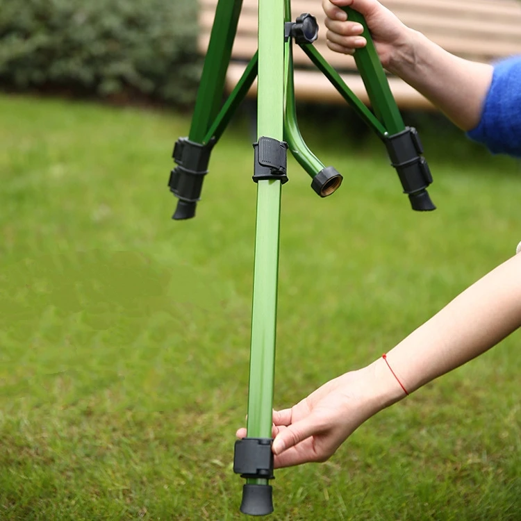 Hot sale adjustable 360 degree irrigation garden rotary sprinkler with tripod base