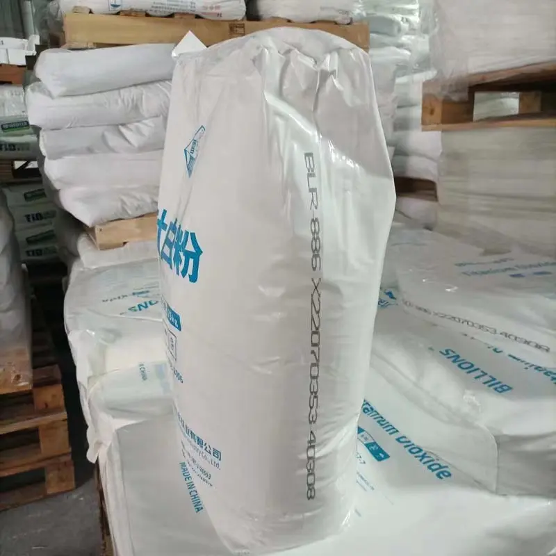 Chlorination process Oxide Pigment Titanium Dioxide tio2 powder Industrial Grade BLR-886 dioxide titanium for plastic film