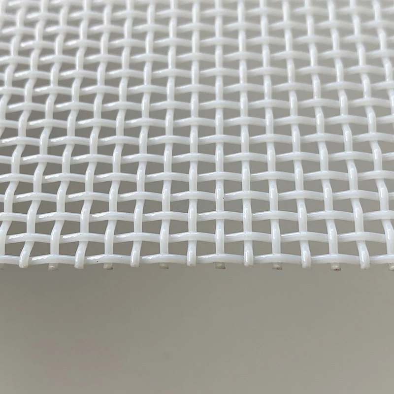 
Polyester Plain Weave Mesh Conveyor Belts Linear Screen Cloth Conveyor Belts For Drying Mining 