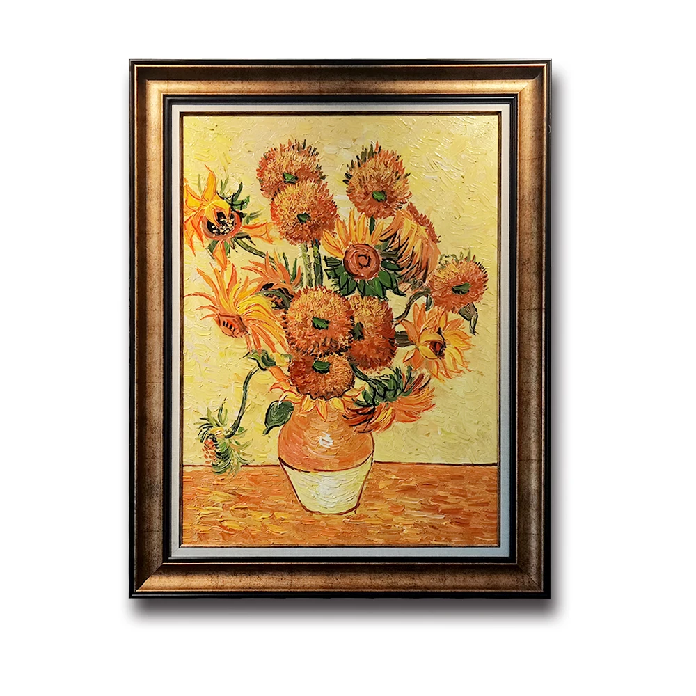 Factory price hand-painted painting hand-painted abstraction painting modern flower decorative picture