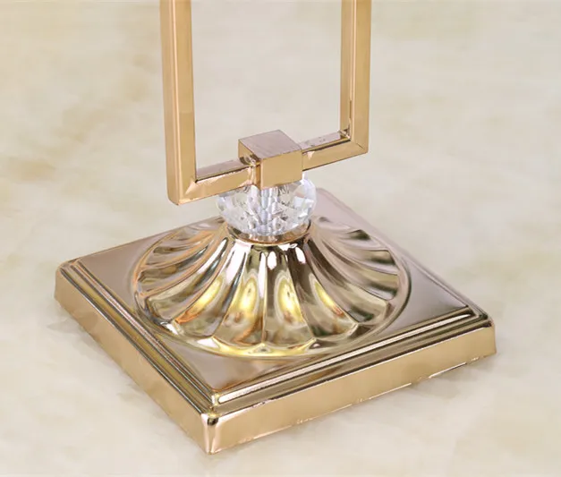 
tall crysta wed decor candlestick holder copper 