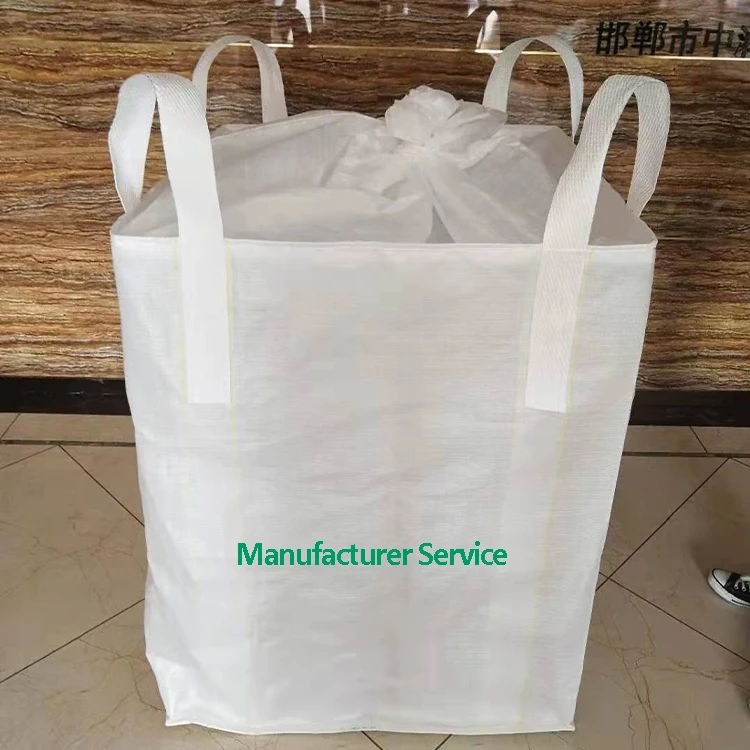 
Customized Bulk Loading 1000kgs and 1500kgs PP FIBC Jumbo Big Bag 