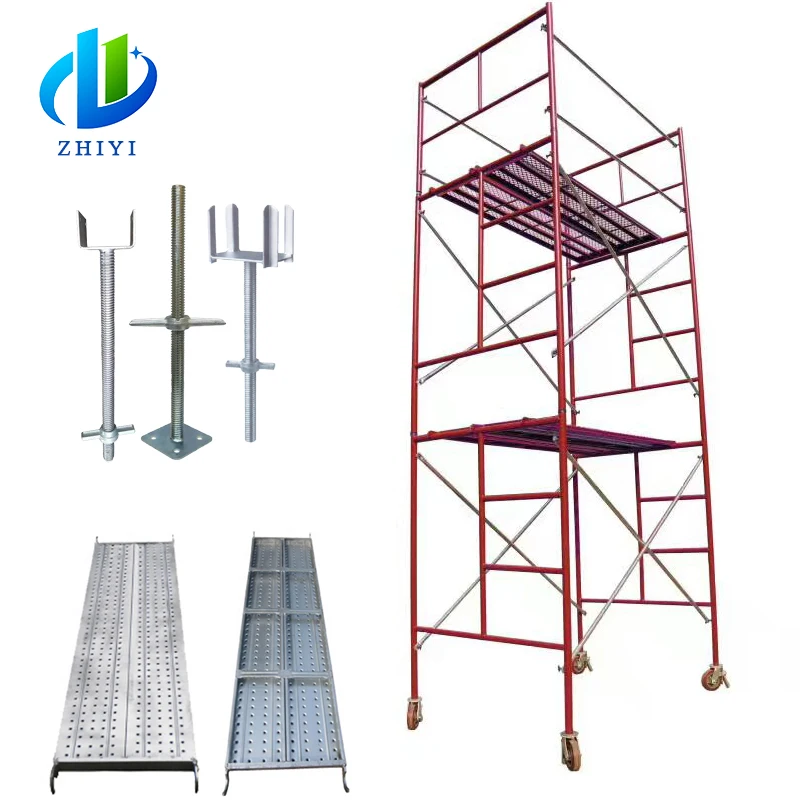 wholesale construction professional scaffolding system 2 steel planks platform boards coupler