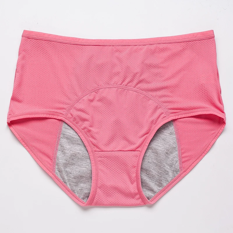 Leak Proof Menstrual Panties Physiological Pants Women Underwear Period Cotton Waterproof Briefs Plus Size Female