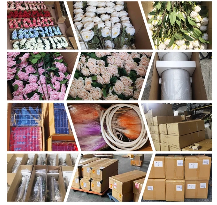 SN-LF148 High Quality Wedding multi-color Silk centerpiece flower Phalaenopsis Peony Artificial Flower For Home Decor