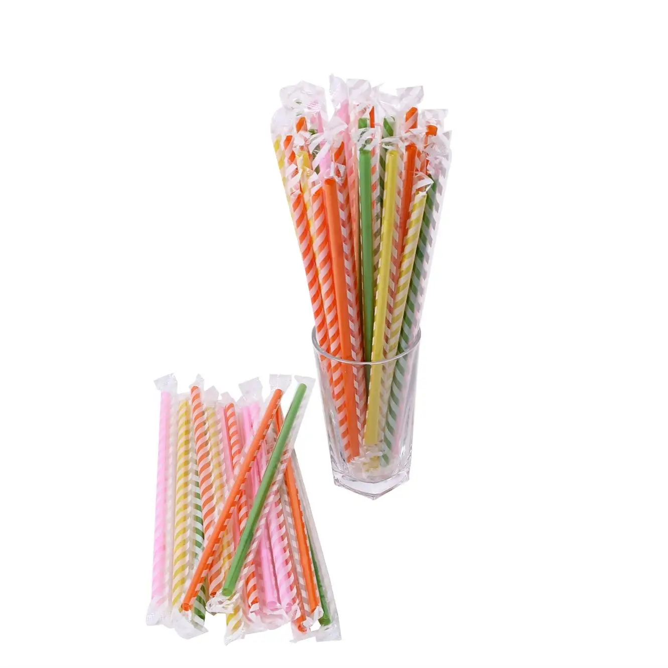 Straw vaso con tapa y popote o unicornio Drink New Fashion For Kids With Glass Popular Jumbo  Straws