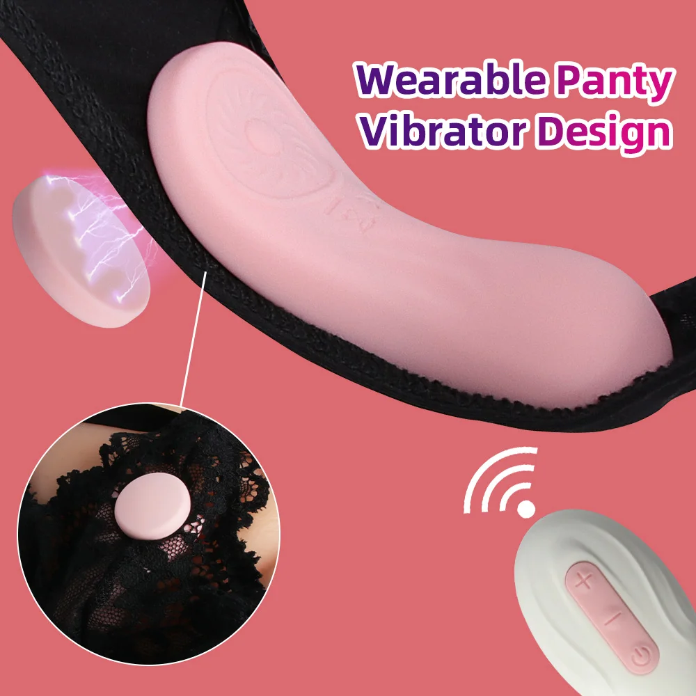 Wearable Vibrator For Women Clitoris Stimulator Remote Control Vaginal Massager Masturbator Female Adults Sex Toy Remote Control