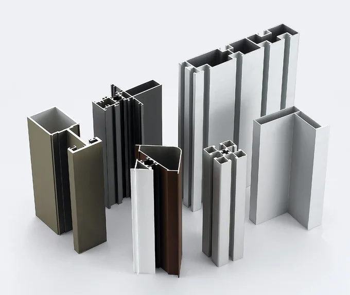 en aw 6063 profile aluminum bar profile for window door