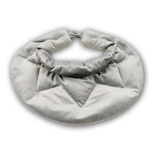 Microwavable heat pack flax seeds CE certificate Reusable Heat Pads Shoulder warmer for Pain Relief Muscle Ache Neck