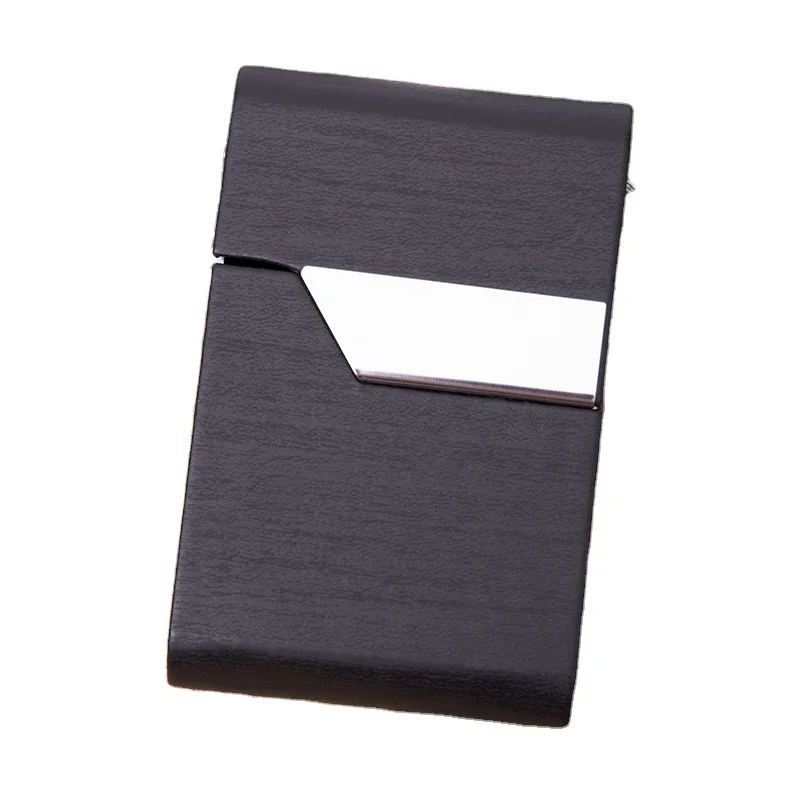 Factory Price  Fashion Cardholder PU Leather Business Id Name Credit Card Holder