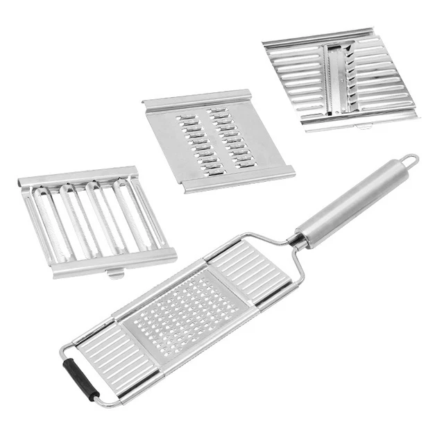 NEW Multifunction Vegetable Slicer Set Stainless Steel Grater Cutter Vegetable Fruit Slicer Grater Peeler Kitchen Accessories