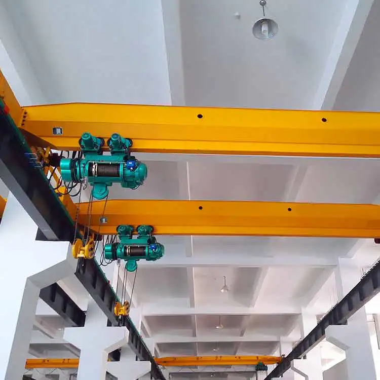 Подъемный мостовой кран с одной балочкой