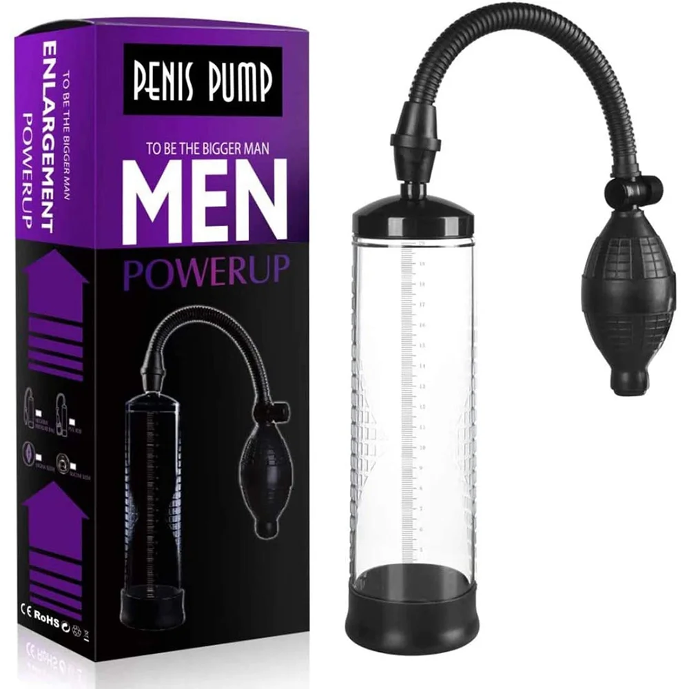 Enlargement Penis Vacuum Growth Pump Enlarger Enhancer Men Sex Toys For Penis Enlargement Products
