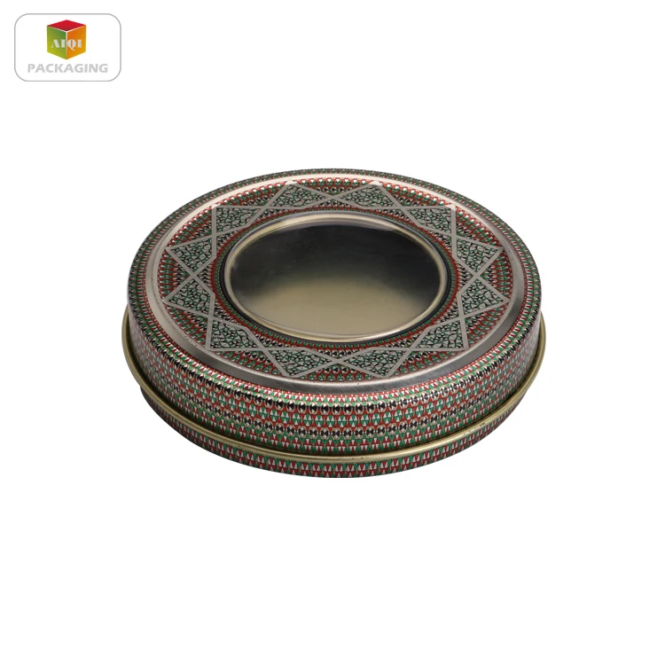 
Custom Printing Spice Round Metal Saffron Tin Box Packaging 