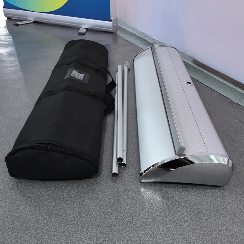 8feet tension fabric graphic photo booth backdrop size pillow case backdrop aluminium roll up banner 80x200