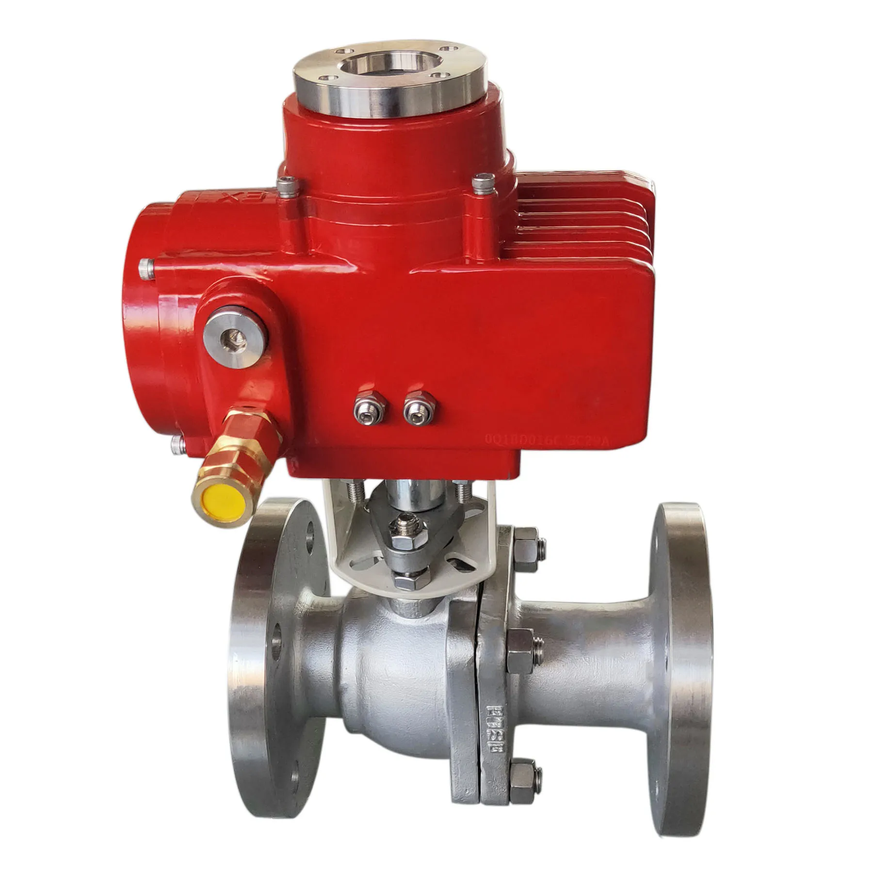 12V 24V 220V Flange Type Water Flow Control Electric Motorized Actuator Ball Valve Electric Actuator
