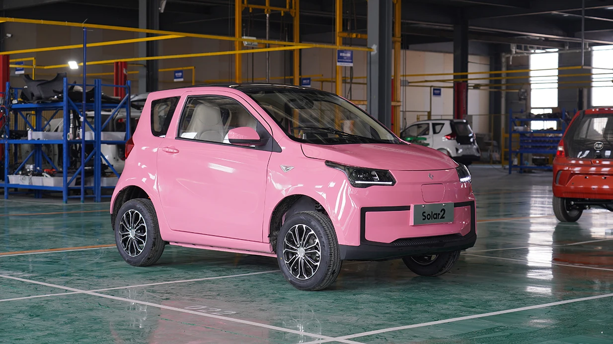 Solar 2  high speed electric car hot sell in the market brand cars automotive