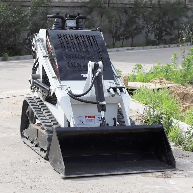 FREE SHIPPING Mini Skid Steer Loader Small Crawler/Tracked/Wheeled Front Loaders KUBOTA Diesel Engine Micro Skid Steer Loader