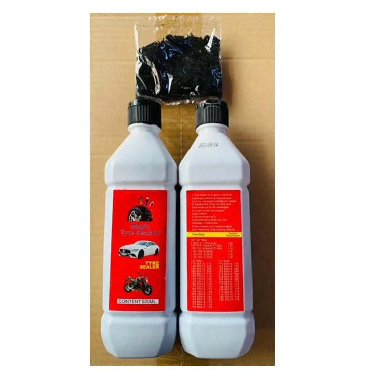 Hot sell 500ml Anti-puncture Liquid Tyre Sealant tubeless tire sealant