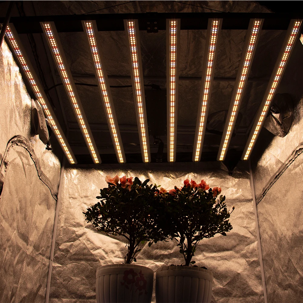 
Commercial Horticulture Led Grow Light Lm301b SK Leds 3500K Led Bars Lm301h Plants Grow 640W Foldable Lights 