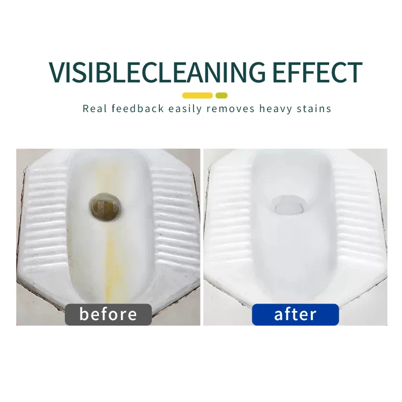 Toilet Cleaning Deodorant Fragrant Toilet Cleaner Disinfection Sterilization Descaling Yellow Strong Toilet Cleaning Liquid