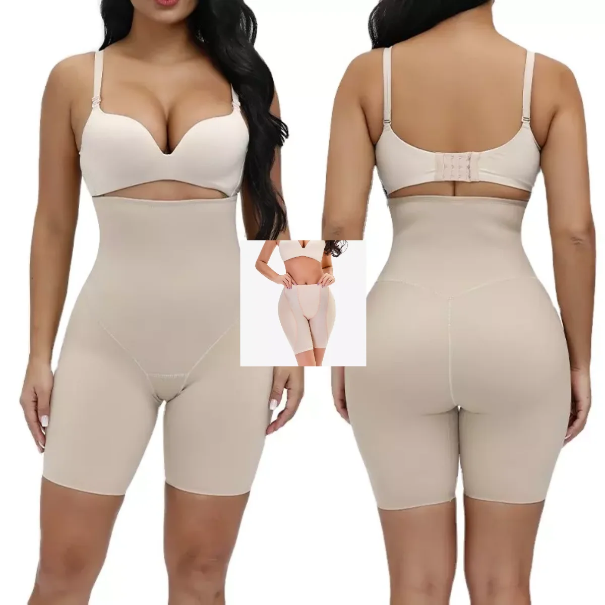 Wholesale Women Slimming Underwear Bodysuit Shapewear High Waist Butt Lifting Body Shaper For Women Butt Lifter Shaper