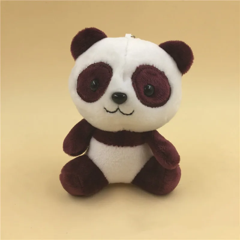 Best Selling Cartoon Cute Animals Pendant Baby Soft Stuffed Plush Toys Panda Keychain