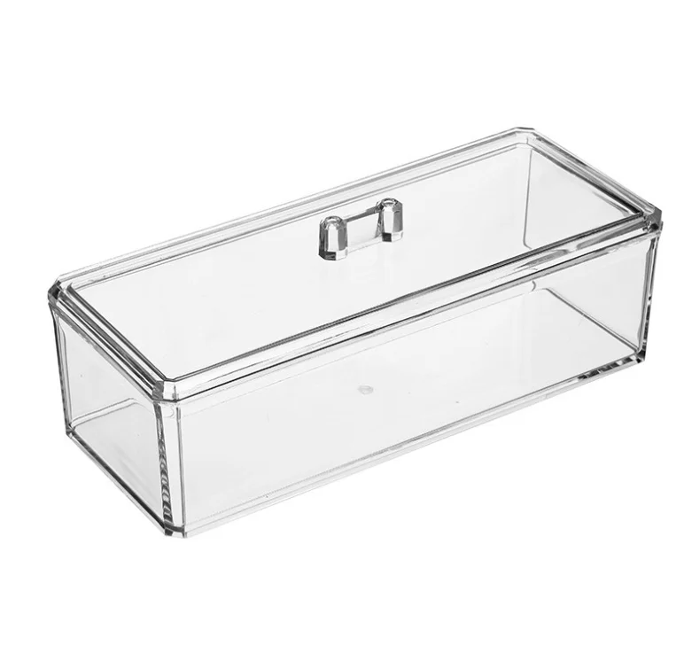 
Manufacturers Transparent cosmetics receive a box makeup brush eyebrow pencil dust-proof cover store content box on dresser 