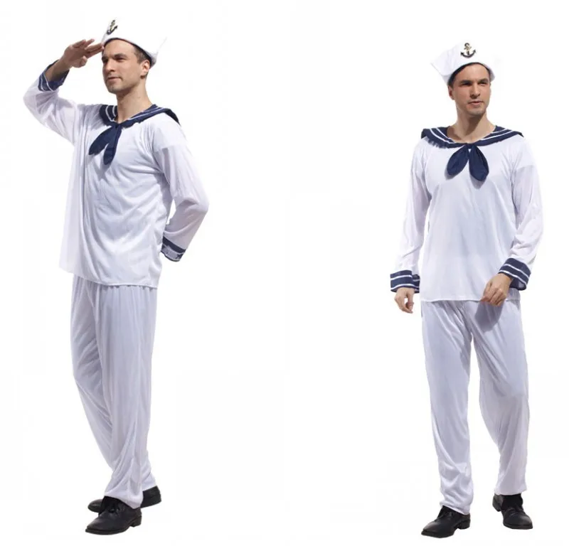 Halloween cosplay costume adult stage performance costume navy sailor suit sailor uniform