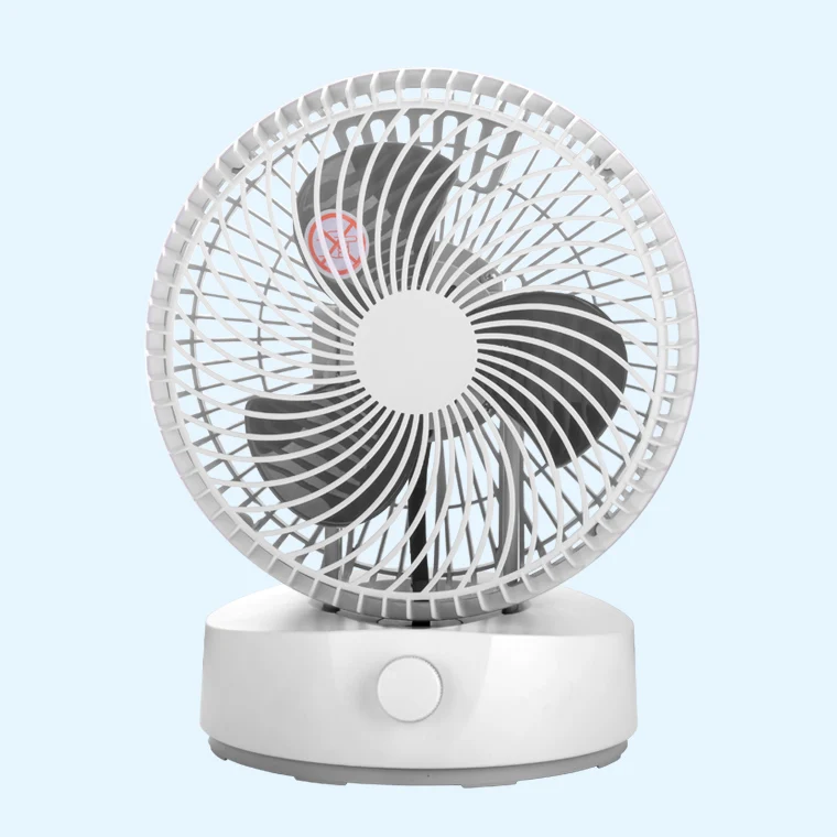AC Motor 3 blades 8 inch 3 speed wind Knob control table fan OSC left and right auto 90 Household bedroom Air circulation fan
