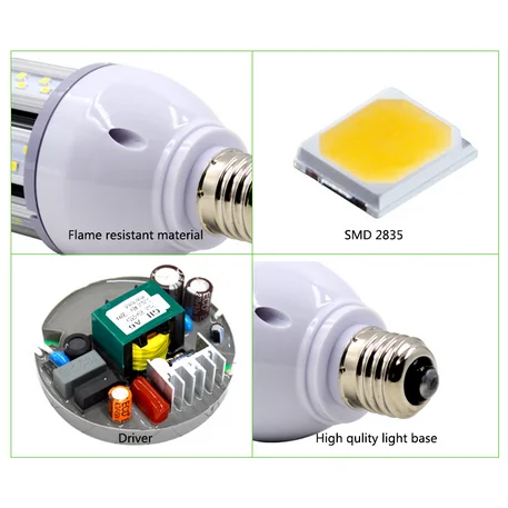 High Quality Led Energy Saving Tube Domestic Lighting Bulb 10000 Lumens Corn Light Bulb E27