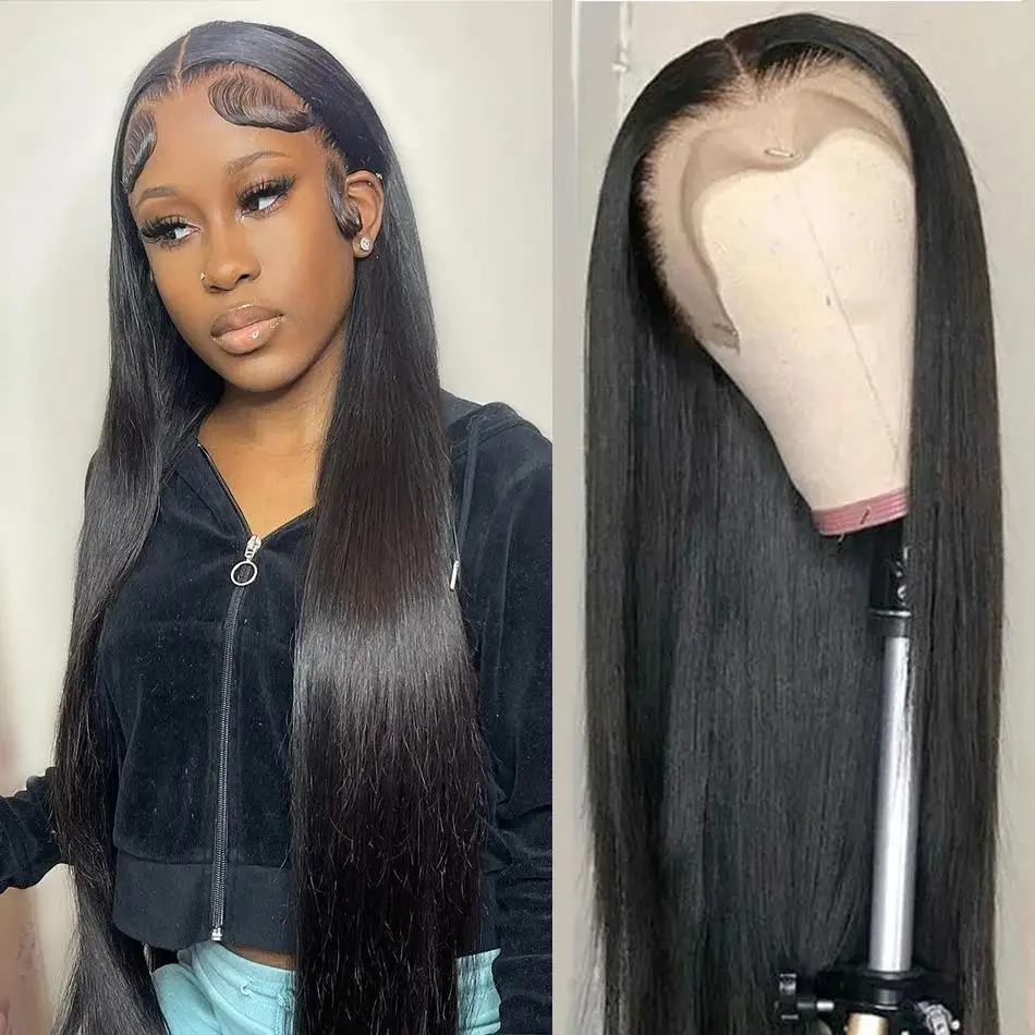 lace wigs for braiding lace small heads  50 inch full human hair lace wigs for black woman women