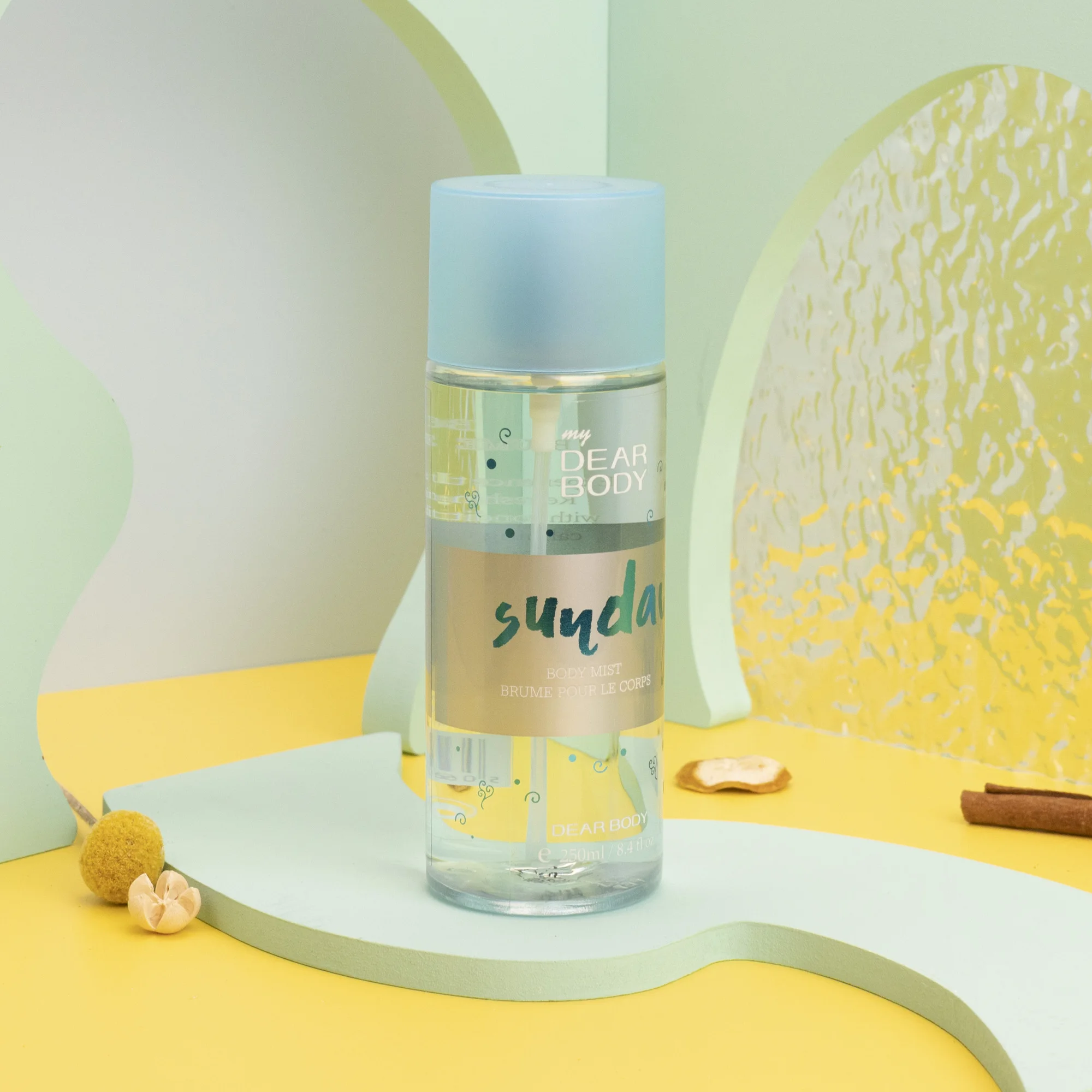 Exquisite perfumes original body mist new design body spray long lasting perfume