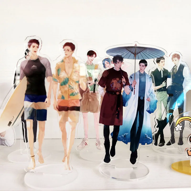 Boce Custom Acrylic Cartoon Anime Standee Fashion UV Printed Metal Alloy and Plastic Stand Premium Anime Figure Display